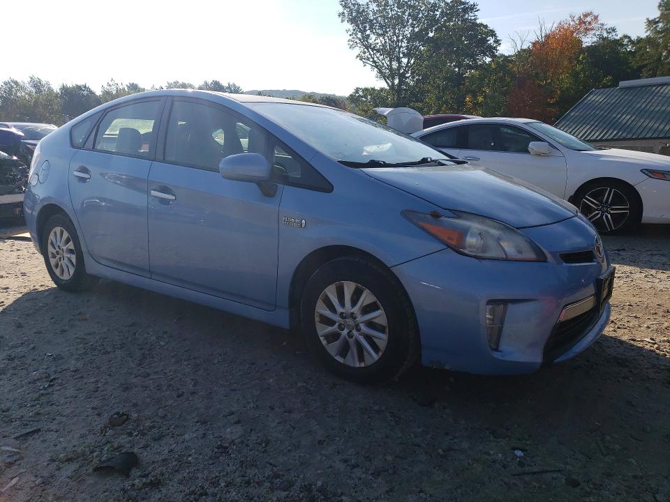 2013 Toyota Prius Plug-in Hybrid მანქანა იყიდება აუქციონზე, vin: JTDKN3DP0D3034995, აუქციონის ნომერი: 70346316