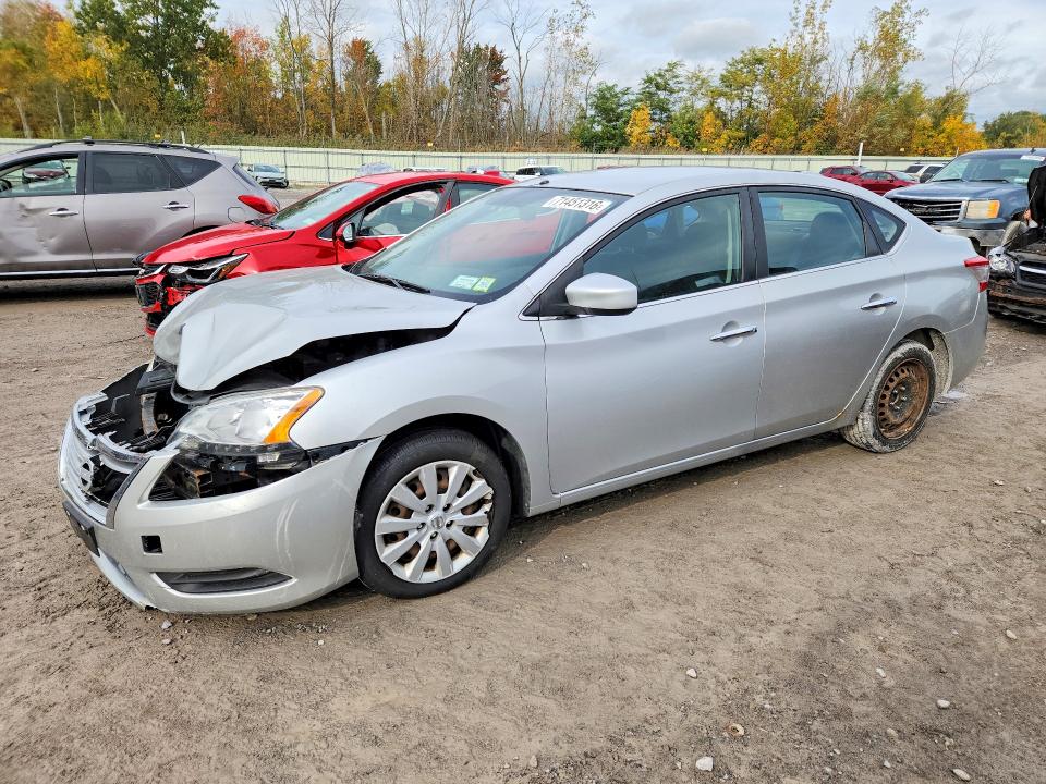2014 Nissan Sentra მანქანა იყიდება აუქციონზე, vin: 3N1AB7APXEY209765, აუქციონის ნომერი: 71451316