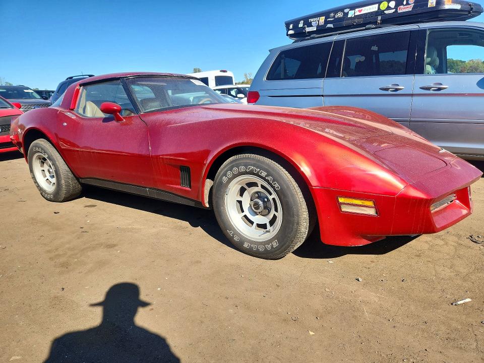 Aukcja sprzedaży 1981 Chevrolet Corvette, vin: 1G1AY8766B5100320, numer aukcji: 71010856