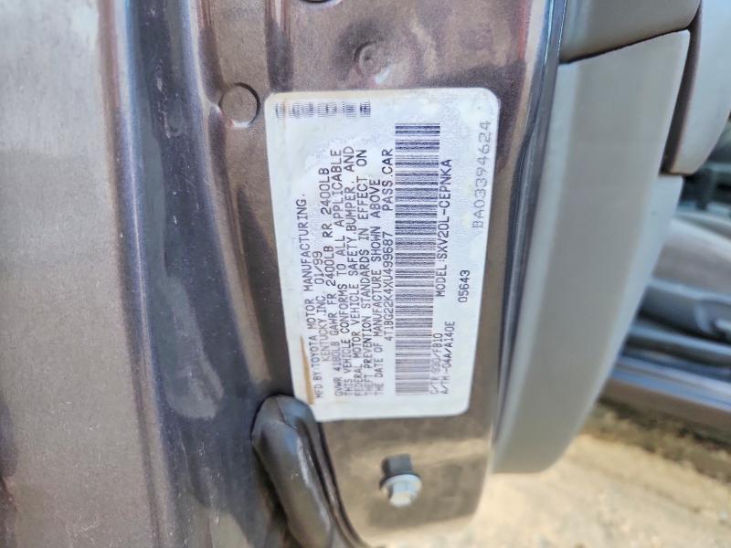 Aukcja sprzedaży 1999 Toyota Camry, vin: 4T1BG22K4XU499687, numer aukcji: 71425936
