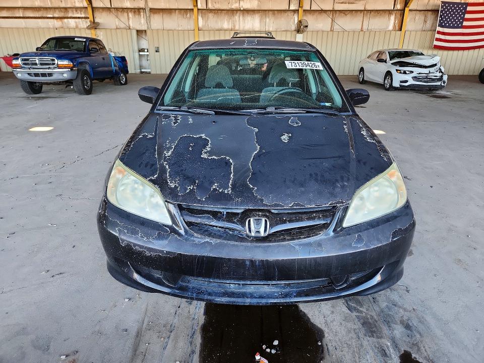 2004 Honda Civic მანქანა იყიდება აუქციონზე, vin: 1HGES16524L021334, აუქციონის ნომერი: 73139426