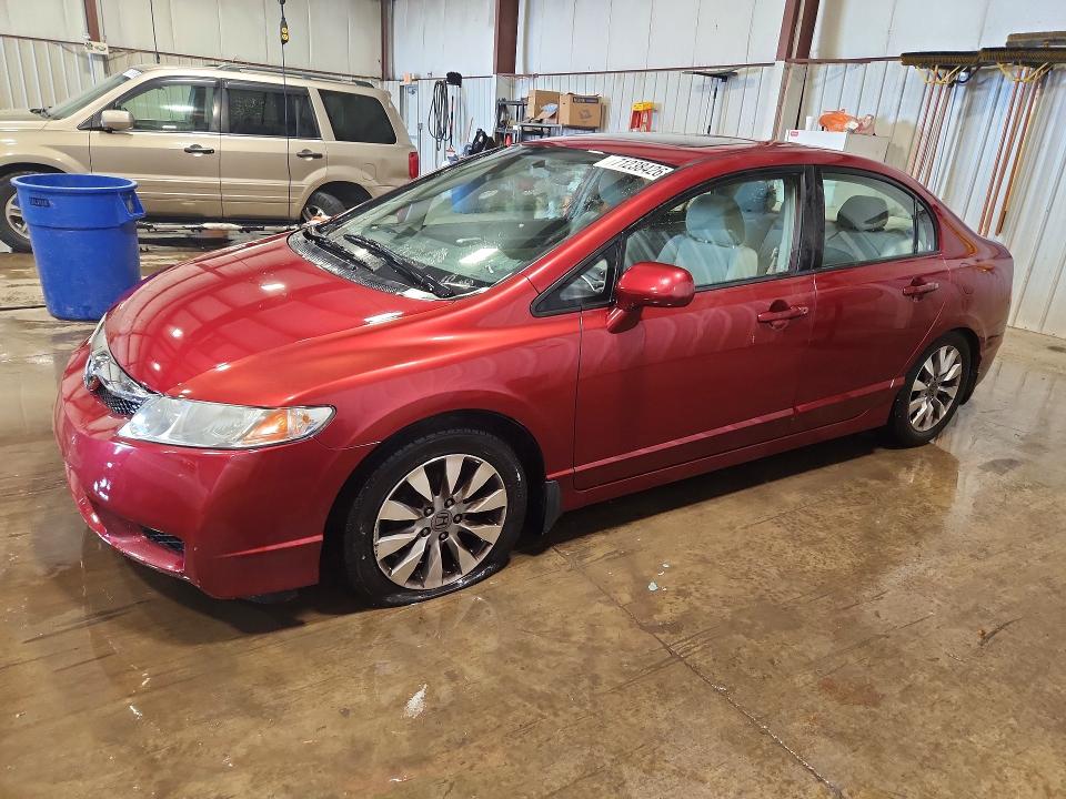 Auction sale of the 2011 Honda Civic, vin: 2HGFA1F89BH528825, lot number: 71238426