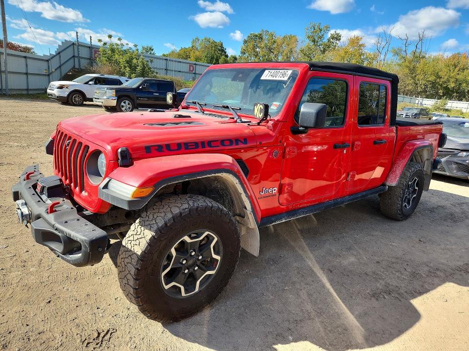Продаж на аукціоні авто 2021 Jeep Gladiator, vin: 1C6JJTBM0ML598265, номер лоту: 71400196