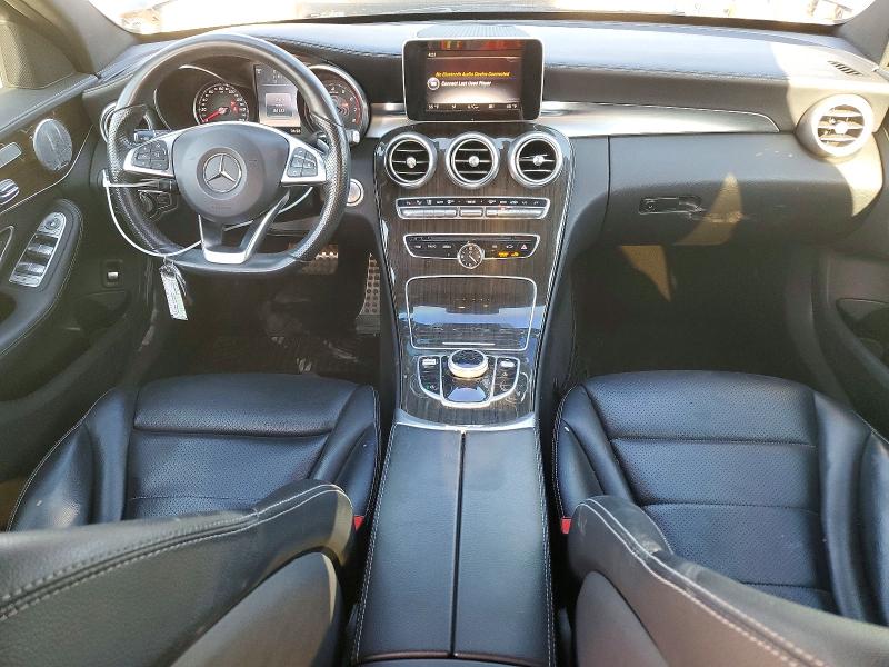 2017 Mercedes-benz C მანქანა იყიდება აუქციონზე, vin: 55SWF4JB3HU202858, აუქციონის ნომერი: 72389236
