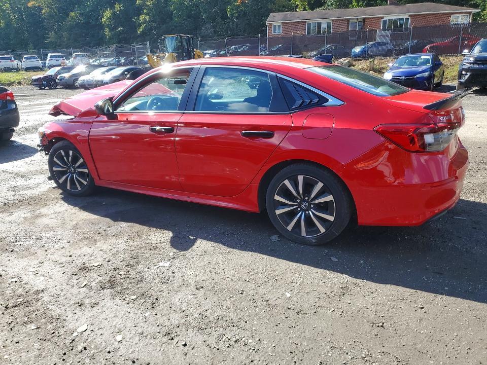 71643156 :رقم المزاد ، 2HGFE1F72NH325727 vin ، 2022 Honda Civic مزاد بيع