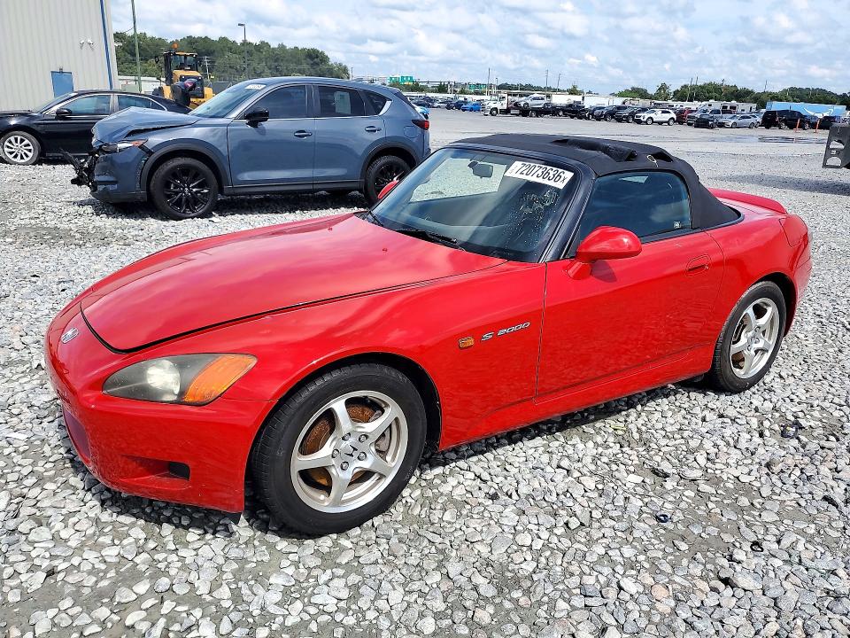 Продаж на аукціоні авто 2003 Honda S2000, vin: JHMAP114X3T001469, номер лоту: 72073636