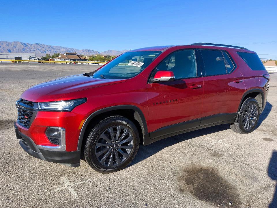 65582826 :رقم المزاد ، 1GNEVJKW5NJ114728 vin ، 2022 Chevrolet Traverse مزاد بيع