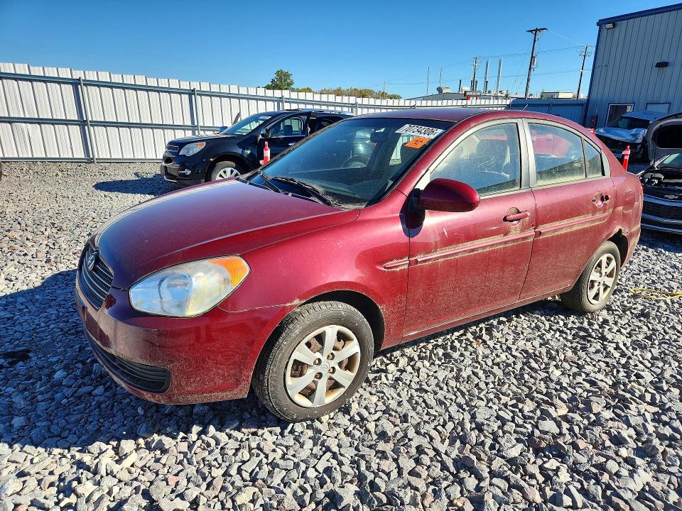 2009 Hyundai Accent მანქანა იყიდება აუქციონზე, vin: KMHCN46C79U389521, აუქციონის ნომერი: 70734306