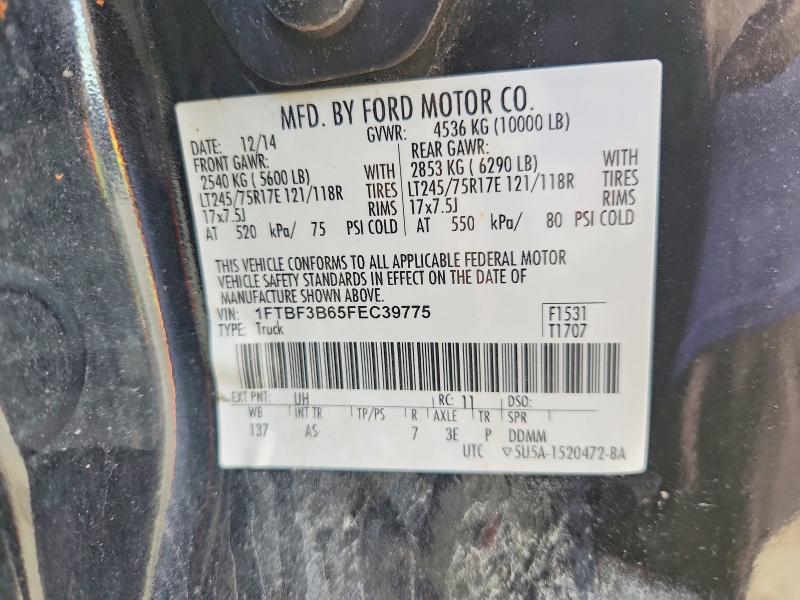 Продажа на аукционе авто 2015 Ford F350, vin: 1FTBF3B65FEC39775, номер лота: 70450586