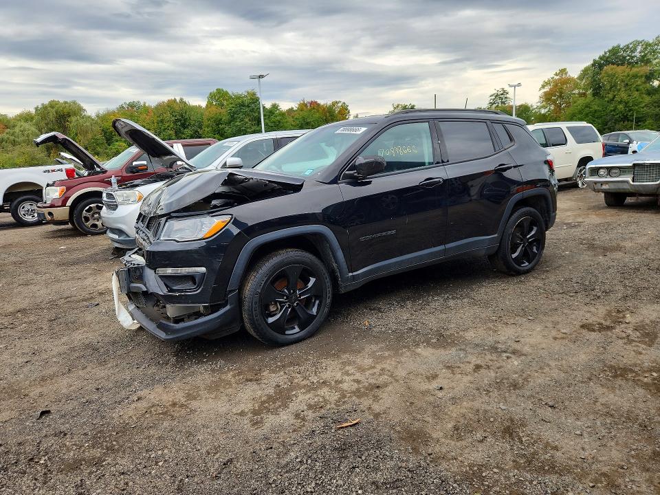 2021 Jeep Compass მანქანა იყიდება აუქციონზე, vin: 3C4NJDBB9MT509439, აუქციონის ნომერი: 70898666