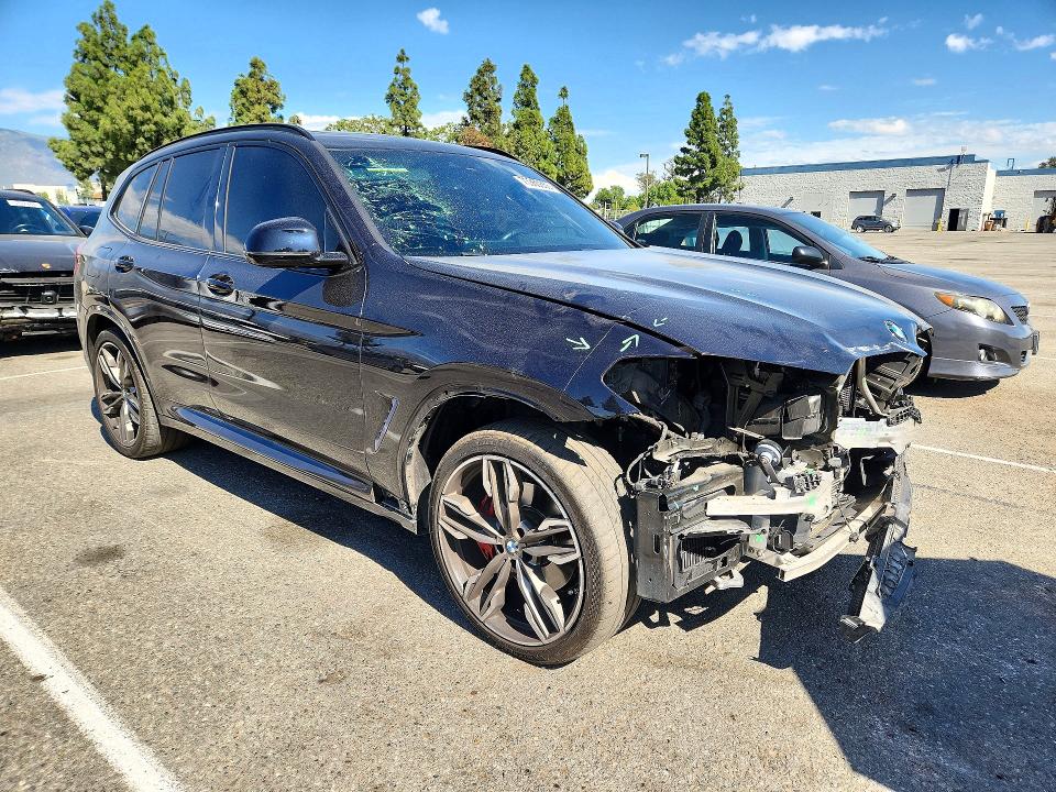 Auction sale of the 2021 Bmw X3, vin: 5UXTY9C03M9F55596, lot number: 73360866