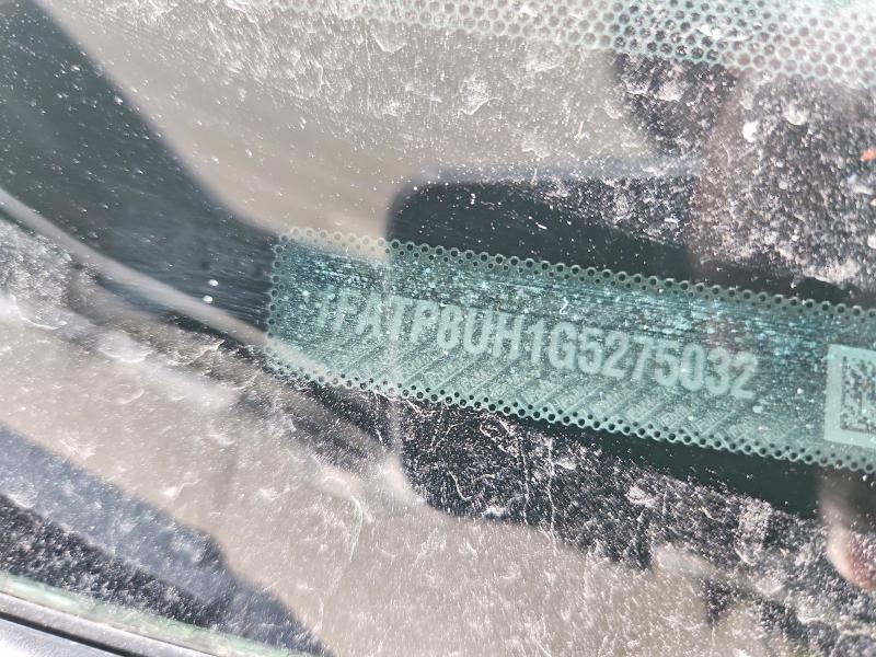 71218926 :رقم المزاد ، 1FATP8UH1G5275032 vin ، 2016 Ford Mustang مزاد بيع