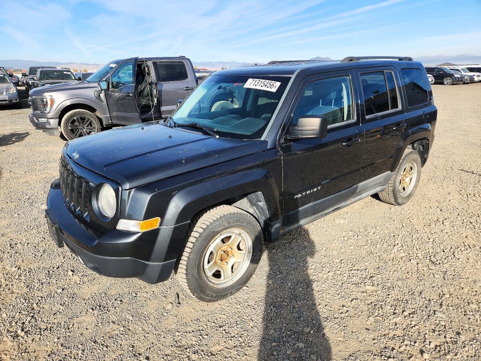 2011 Jeep Patriot მანქანა იყიდება აუქციონზე, vin: 1J4NF1GB7BD111717, აუქციონის ნომერი: 71315456