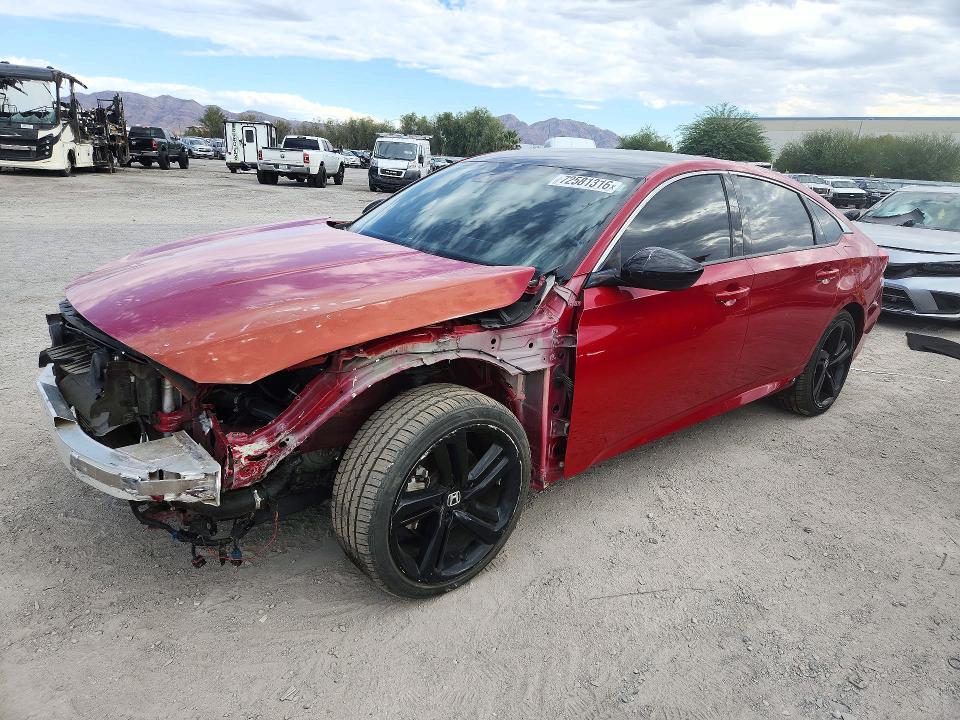 Продажа на аукционе авто 2020 Honda Accord, vin: 1HGCV1F31LA022322, номер лота: 72581316