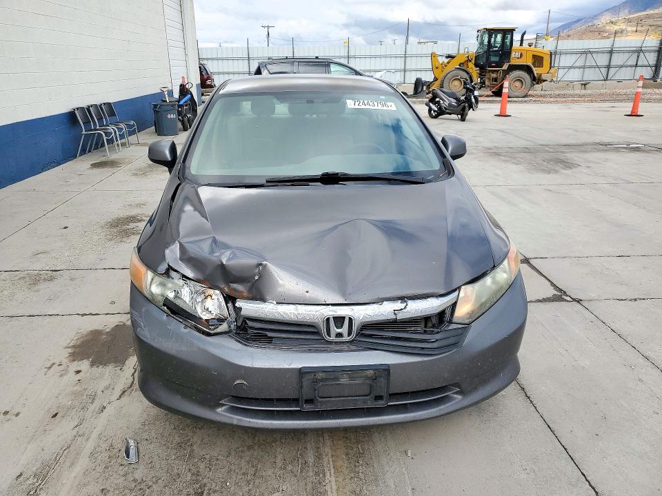 Продаж на аукціоні авто 2012 Honda Civic, vin: 2HGFB2F54CH581670, номер лоту: 72443796