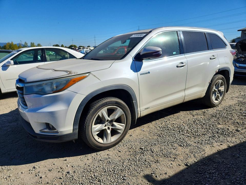 Продаж на аукціоні авто 2016 Toyota Highlander Hybrid, vin: 5TDDCRFH6GS018259, номер лоту: 71305896