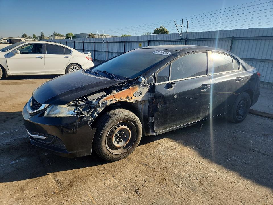 Auction sale of the 2013 Honda Civic, vin: 19XFB2F57DE237245, lot number: 68394126