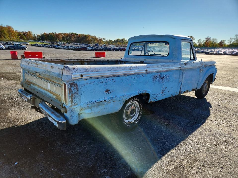 1966 Ford F100 მანქანა იყიდება აუქციონზე, vin: F10AE805099, აუქციონის ნომერი: 73567866