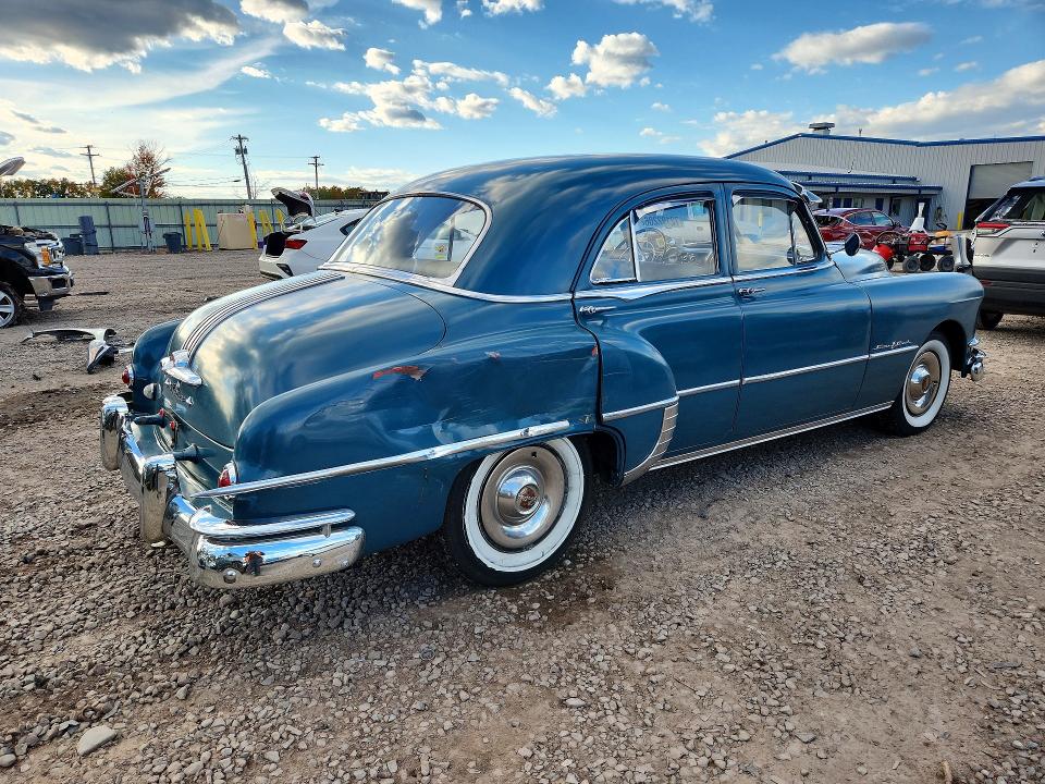 Aukcja sprzedaży 1950 Pontiac Streamline, vin: K8TH8373, numer aukcji: 72192206