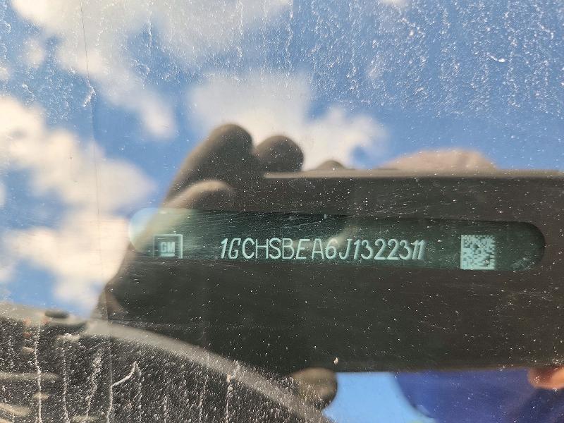 72828946 :رقم المزاد ، 1GCHSBEA6J1322311 vin ، 2018 Chevrolet Colorado مزاد بيع
