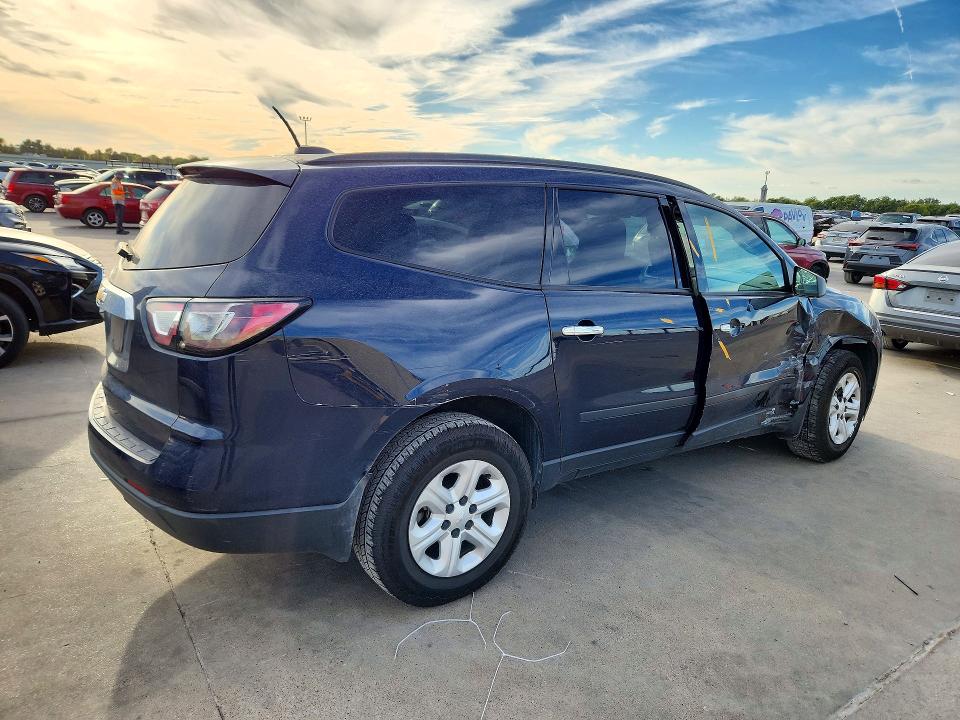 72921366 :رقم المزاد ، 1GNKRFKD8HJ229587 vin ، 2017 Chevrolet Traverse مزاد بيع