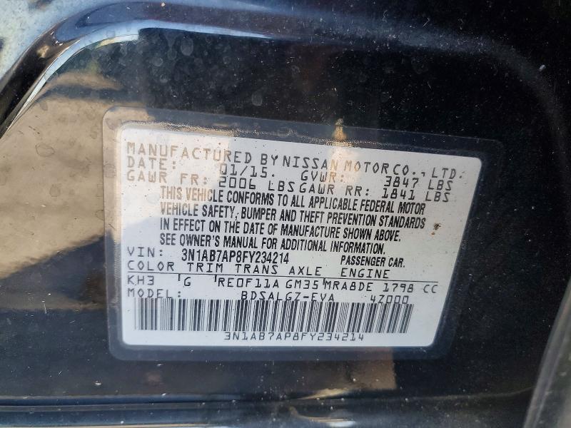 Продаж на аукціоні авто 2015 Nissan Sentra, vin: 3N1AB7AP8FY234214, номер лоту: 71718316