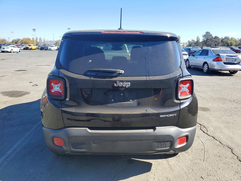 72794786 :رقم المزاد ، ZACCJAAW3GPD78109 vin ، 2016 Jeep Renegade مزاد بيع