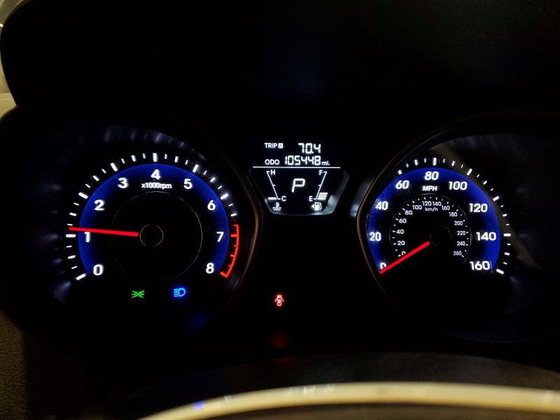 2013 Hyundai Elantra მანქანა იყიდება აუქციონზე, vin: 5NPDH4AE4DH454109, აუქციონის ნომერი: 70948966