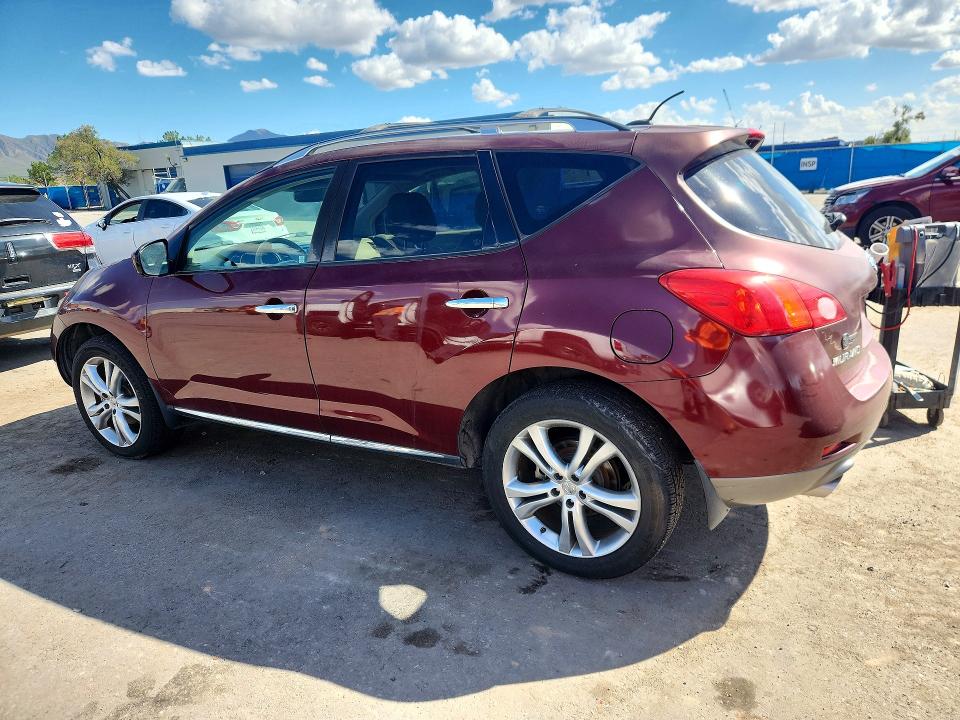 Продажа на аукционе авто 2009 Nissan Murano, vin: JN8AZ18W89W132012, номер лота: 71689496