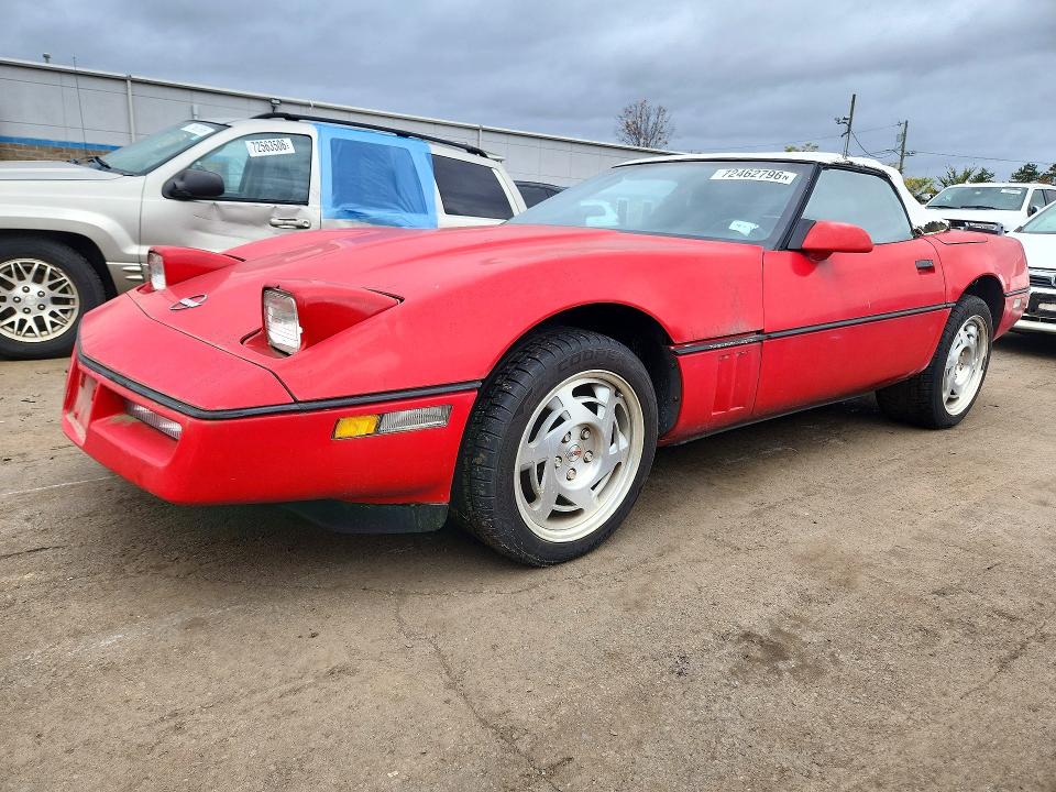 1990 Chevrolet Corvette მანქანა იყიდება აუქციონზე, vin: 1G1YY3386L5106709, აუქციონის ნომერი: 72462796