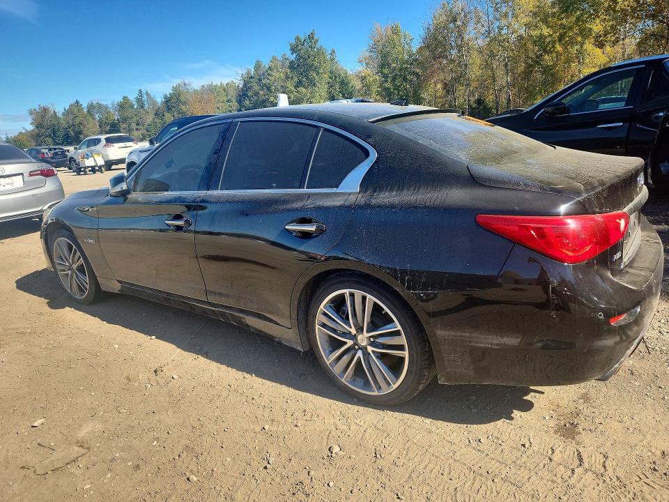 2014 Infiniti Q50 Hybrid მანქანა იყიდება აუქციონზე, vin: JN1AV7AR1EM701855, აუქციონის ნომერი: 69169606