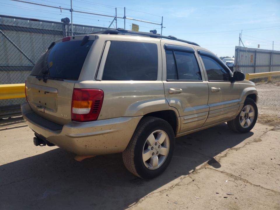 2001 Jeep Grand Cherokee მანქანა იყიდება აუქციონზე, vin: 1J4GX58N31C648627, აუქციონის ნომერი: 71461076