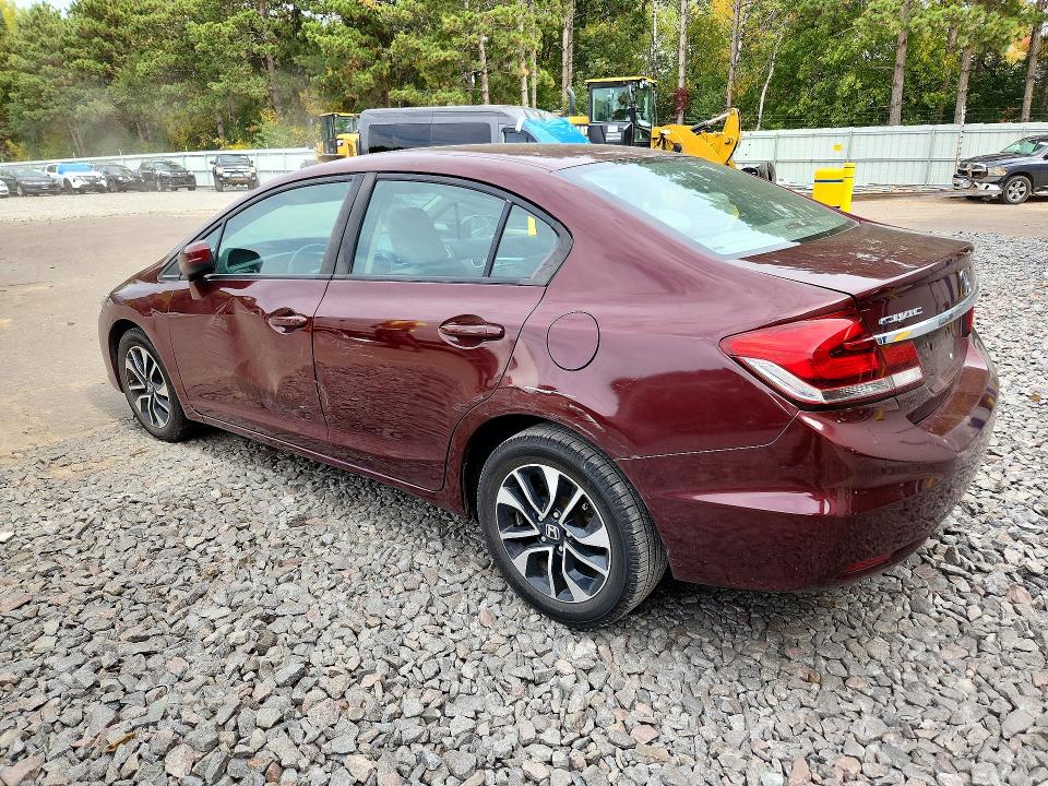 Продажа на аукционе авто 2015 Honda Civic, vin: 19XFB2F80FE111113, номер лота: 72151596