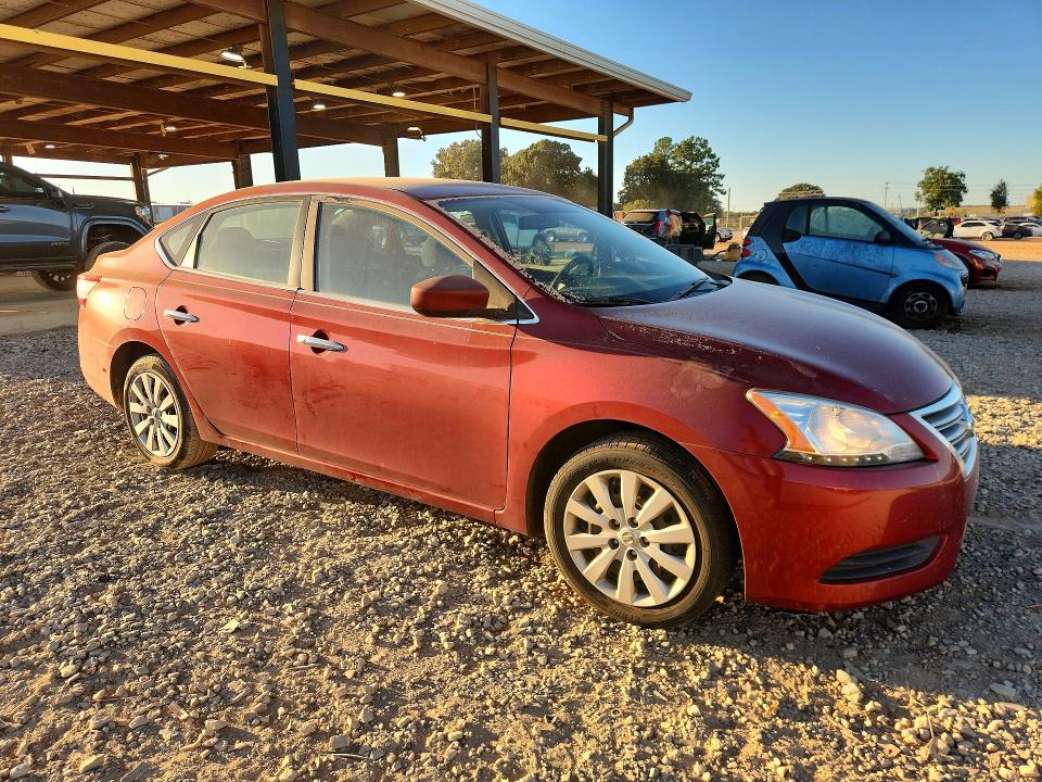 71283956 :رقم المزاد ، 3N1AB7AP0FL654319 vin ، 2015 Nissan Sentra مزاد بيع