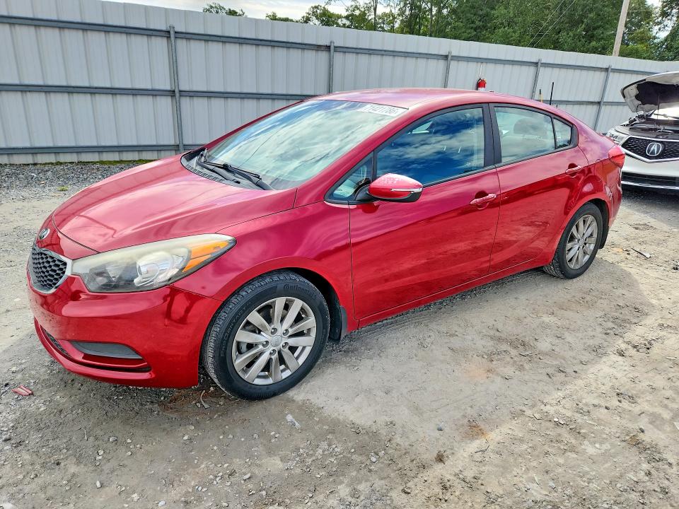 2016 Kia Forte მანქანა იყიდება აუქციონზე, vin: KNAFX4A66G5612911, აუქციონის ნომერი: 71421786