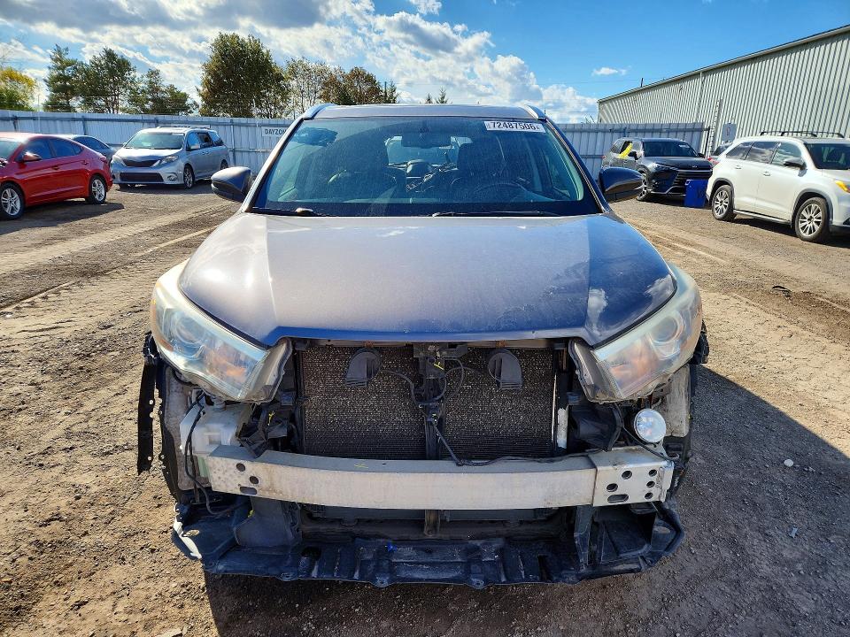Aukcja sprzedaży 2016 Toyota Highlander, vin: 5TDDKRFH2GS244043, numer aukcji: 72487506