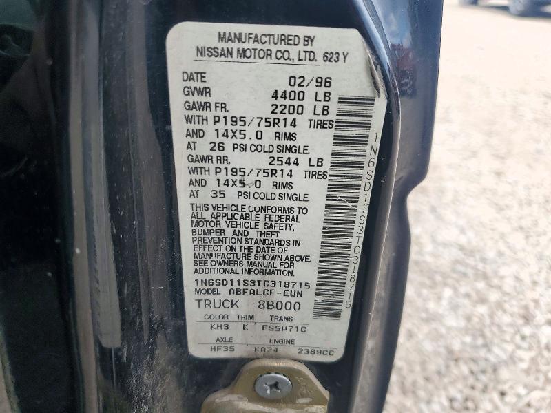 Aukcja sprzedaży 1996 Nissan Truck, vin: 1N6SD11S3TC318715, numer aukcji: 71561136
