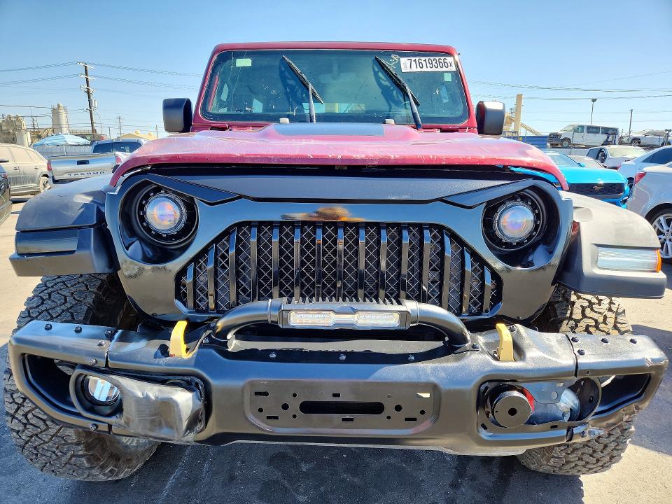 71619366 :رقم المزاد ، 1C4HJXFG6NW150454 vin ، 2022 Jeep Wrangler Unlimited مزاد بيع
