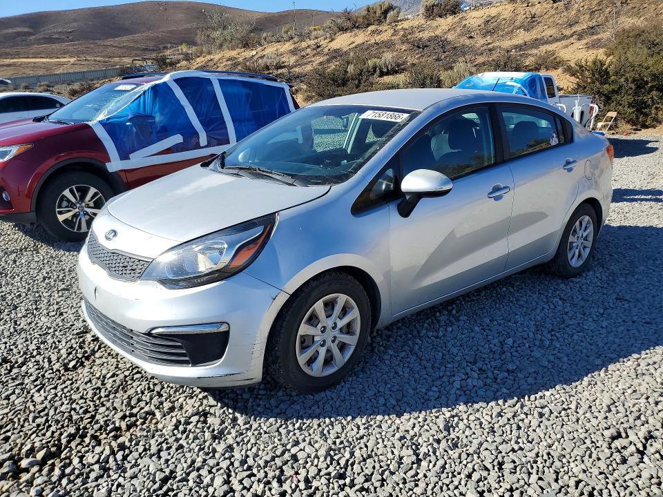71581866 :رقم المزاد ، KNADM4A37H6047974 vin ، 2017 Kia Rio مزاد بيع