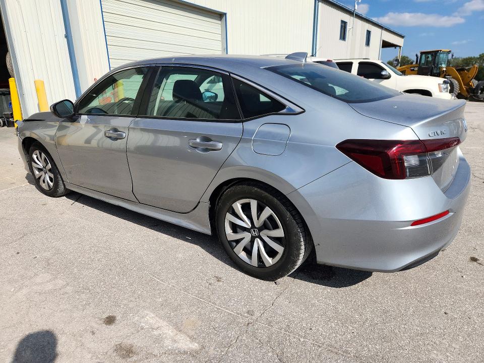 2025 Honda Civic მანქანა იყიდება აუქციონზე, vin: 2HGFE2F27SH598278, აუქციონის ნომერი: 72549596