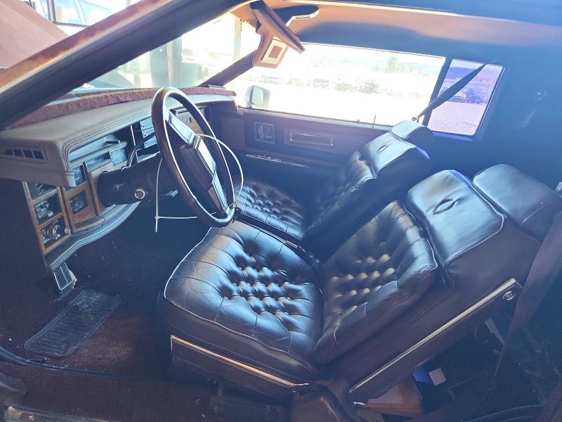 1985 Cadillac Eldorado მანქანა იყიდება აუქციონზე, vin: 1G6EL5782FE602080, აუქციონის ნომერი: 72043326