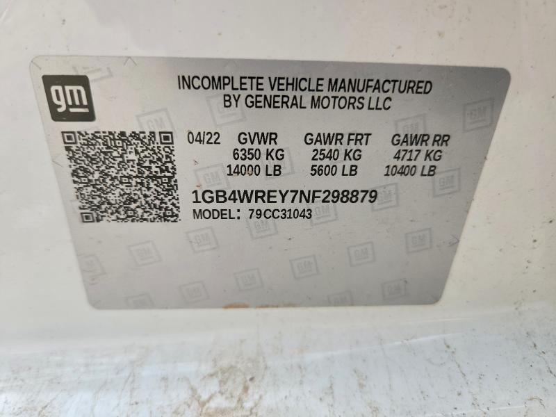 Продажа на аукционе авто 2022 Chevrolet Silverado, vin: 1GB4WREY7NF298879, номер лота: 71448966