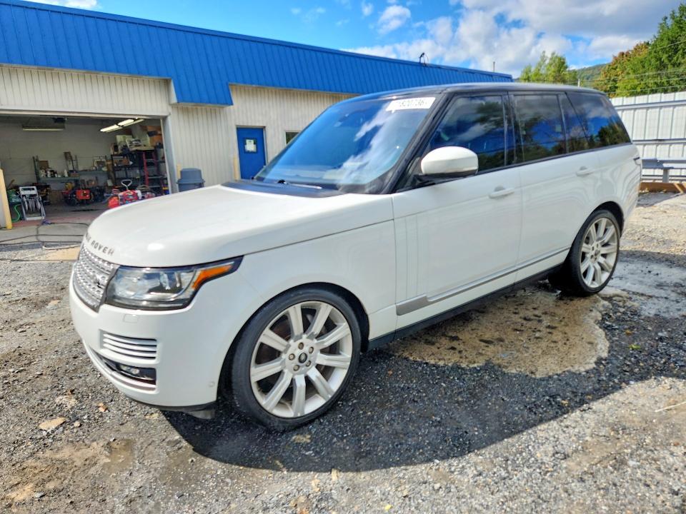 2016 Land Rover Range Rover მანქანა იყიდება აუქციონზე, vin: SALGS2EF9GA301462, აუქციონის ნომერი: 71820736