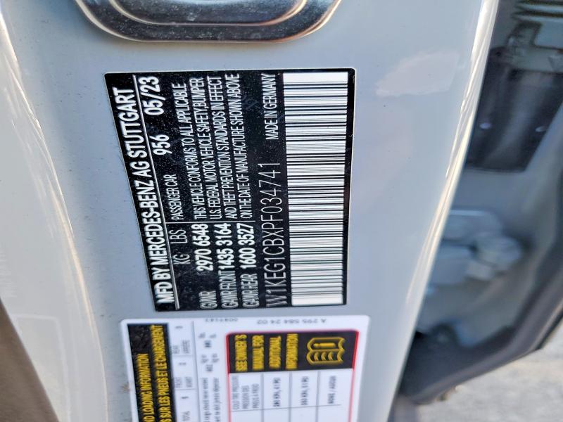 Aukcja sprzedaży 2023 Mercedes-benz Eqe Sedan, vin: W1KEG1CBXPF034741, numer aukcji: 71213336