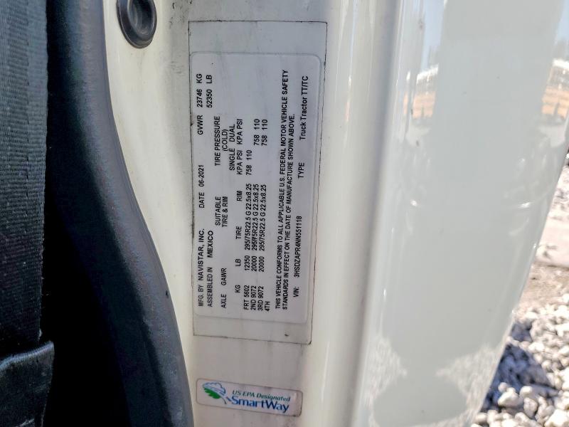 Aukcja sprzedaży 2022 International Lt625, vin: 3HSDZAPR4NN551118, numer aukcji: 71477156