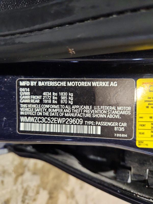 Продажа на аукционе авто 2014 Mini Cooper, vin: WMWZC3C52EWP29609, номер лота: 72201526