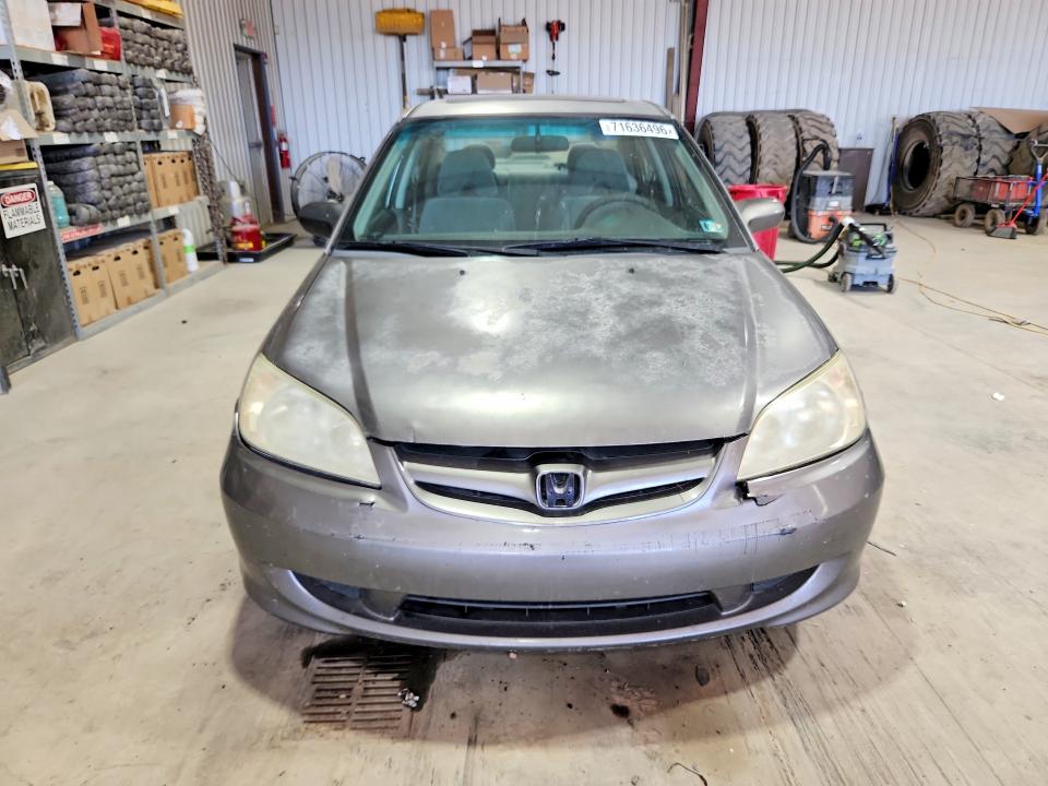 Продажа на аукционе авто 2005 Honda Civic, vin: 2HGES25875H519948, номер лота: 71636496