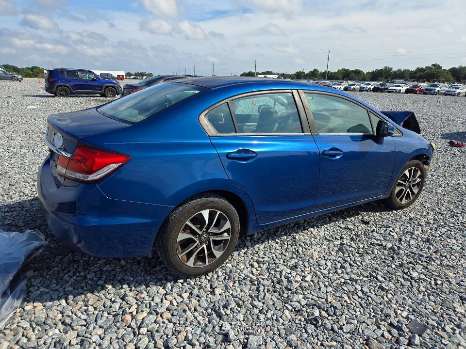 2013 Honda Civic მანქანა იყიდება აუქციონზე, vin: 2HGFB2F8XDH509836, აუქციონის ნომერი: 72490946