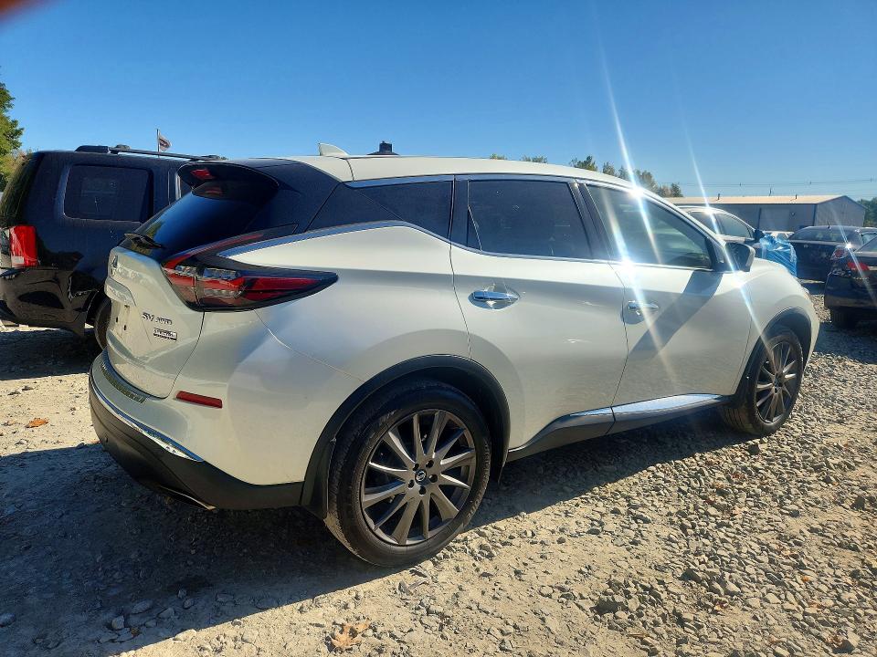 2021 Nissan Murano მანქანა იყიდება აუქციონზე, vin: 5N1AZ2BS7MC122617, აუქციონის ნომერი: 71944486