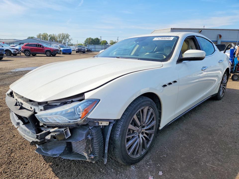 Продажа на аукционе авто 2020 Maserati Ghibli, vin: ZAM57YTA8L1345095, номер лота: 71298046